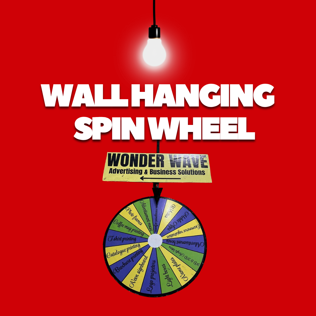 Wall Hanging Spin Wheel